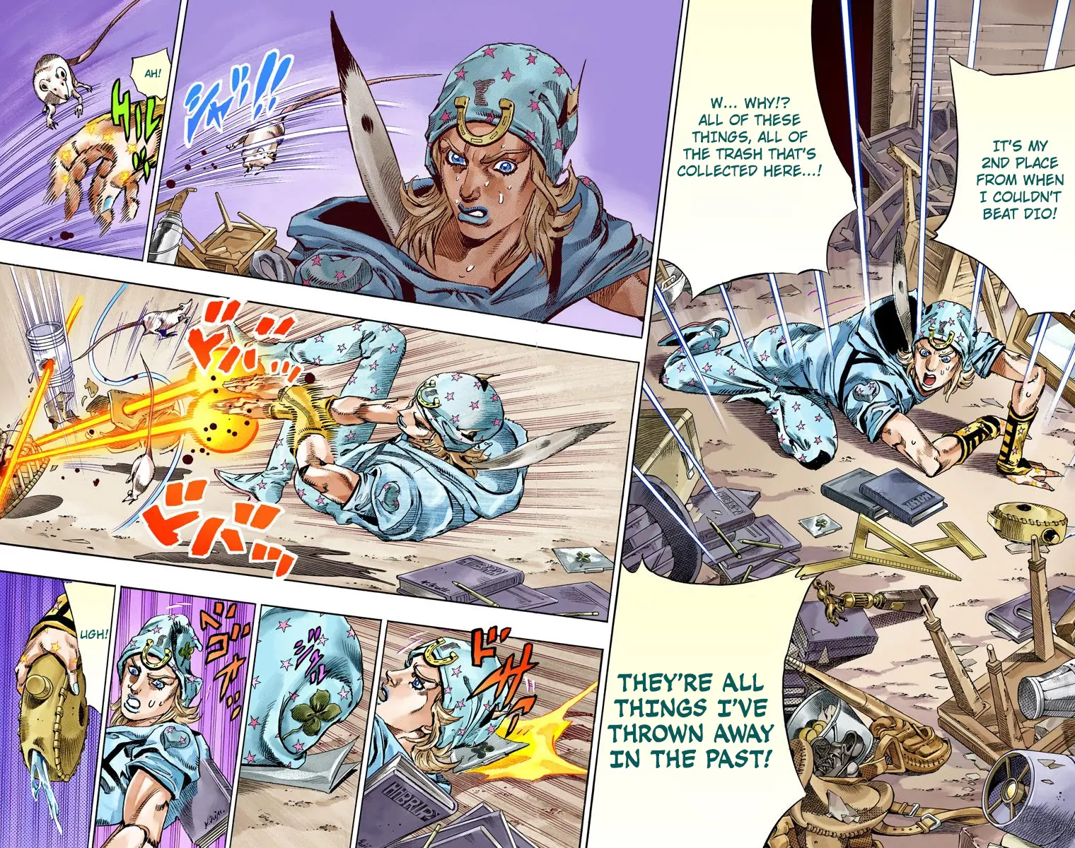 JoJo's Bizarre Adventure Steel Ball Run Colored Manga — Chapter 58 — Page 16