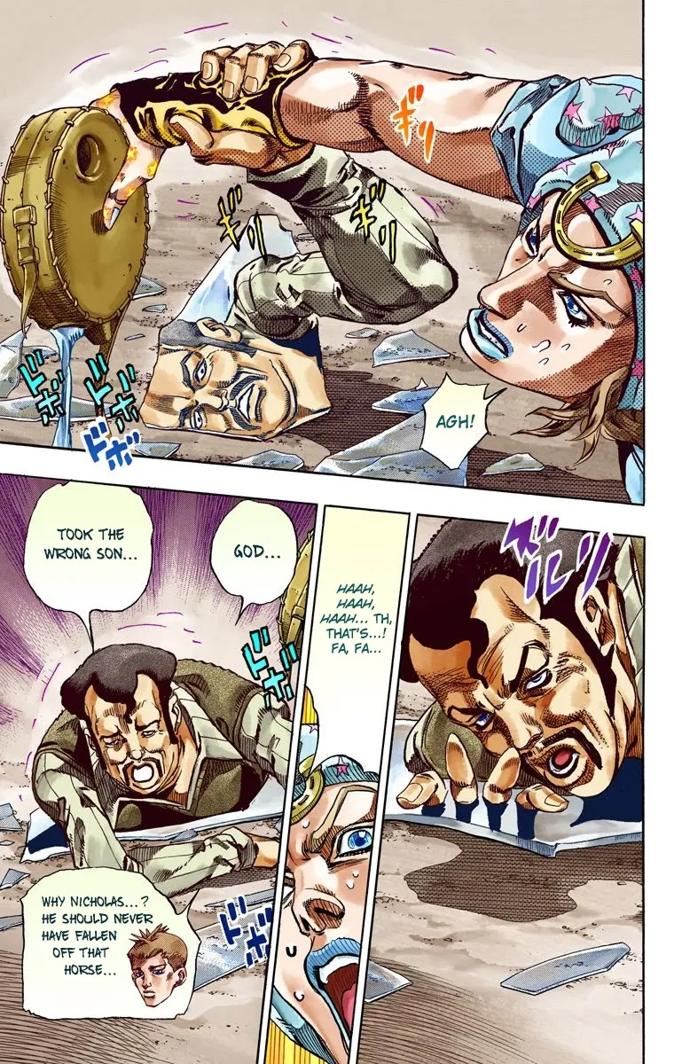 JoJo's Bizarre Adventure Steel Ball Run Colored Manga — Chapter 58 — Page 20