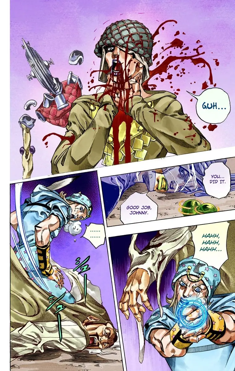 JoJo's Bizarre Adventure Steel Ball Run Colored Manga — Chapter 58 — Page 29