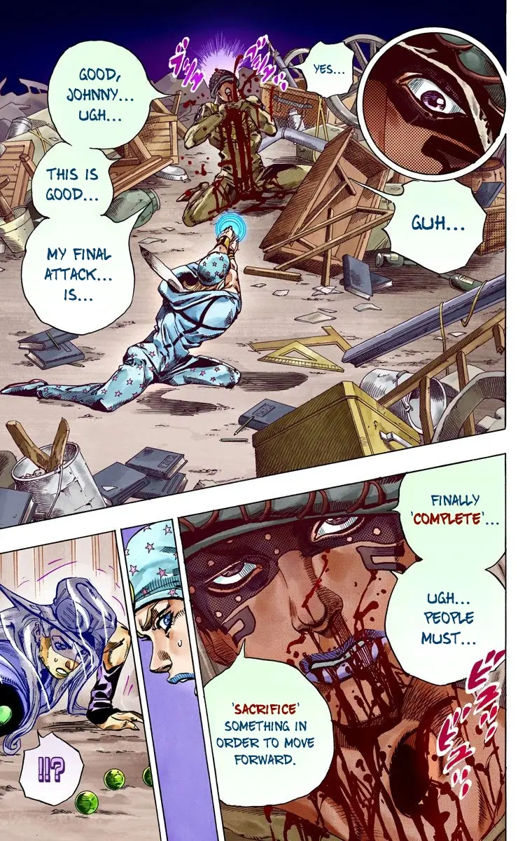 JoJo's Bizarre Adventure Steel Ball Run Colored Manga — Chapter 58 — Page 30