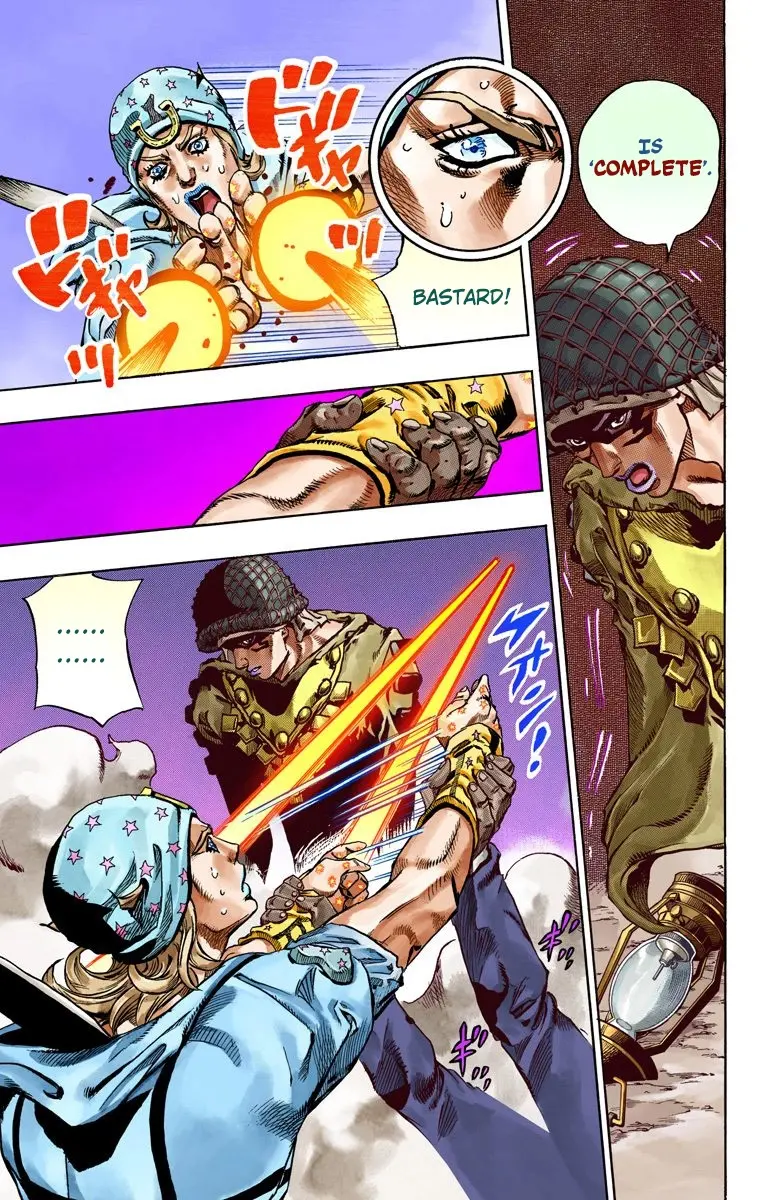 JoJo's Bizarre Adventure Steel Ball Run Colored Manga — Chapter 58 — Page 34