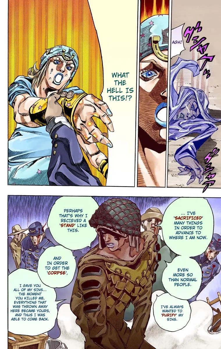 JoJo's Bizarre Adventure Steel Ball Run Colored Manga — Chapter 58 — Page 36
