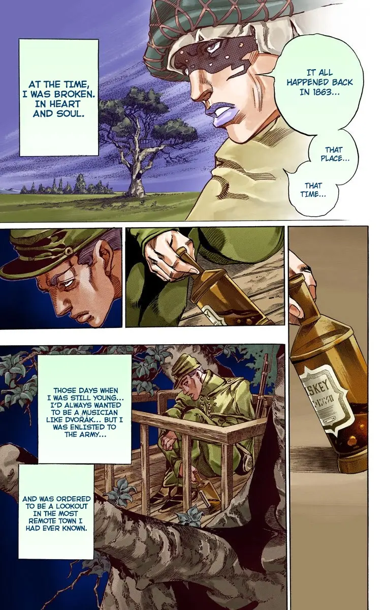 JoJo's Bizarre Adventure Steel Ball Run Colored Manga — Chapter 58 — Page 37