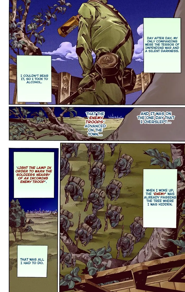 JoJo's Bizarre Adventure Steel Ball Run Colored Manga — Chapter 58 — Page 38
