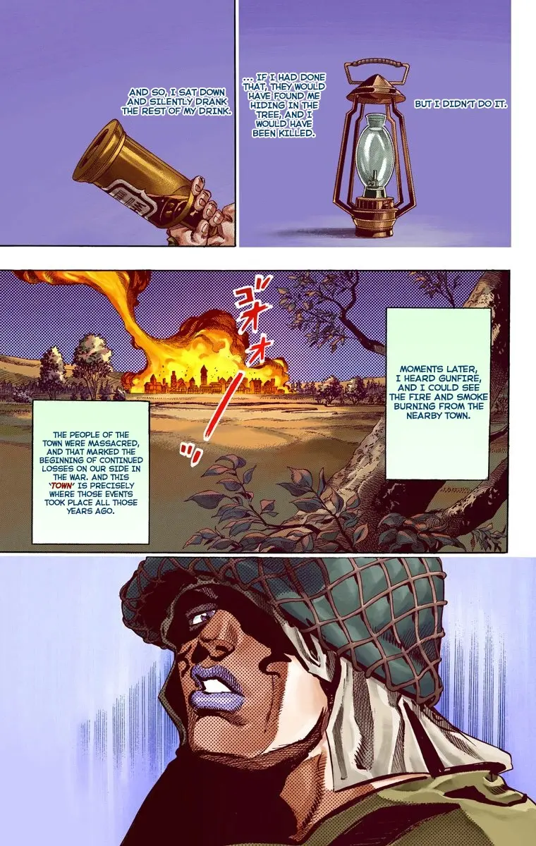JoJo's Bizarre Adventure Steel Ball Run Colored Manga — Chapter 58 — Page 39