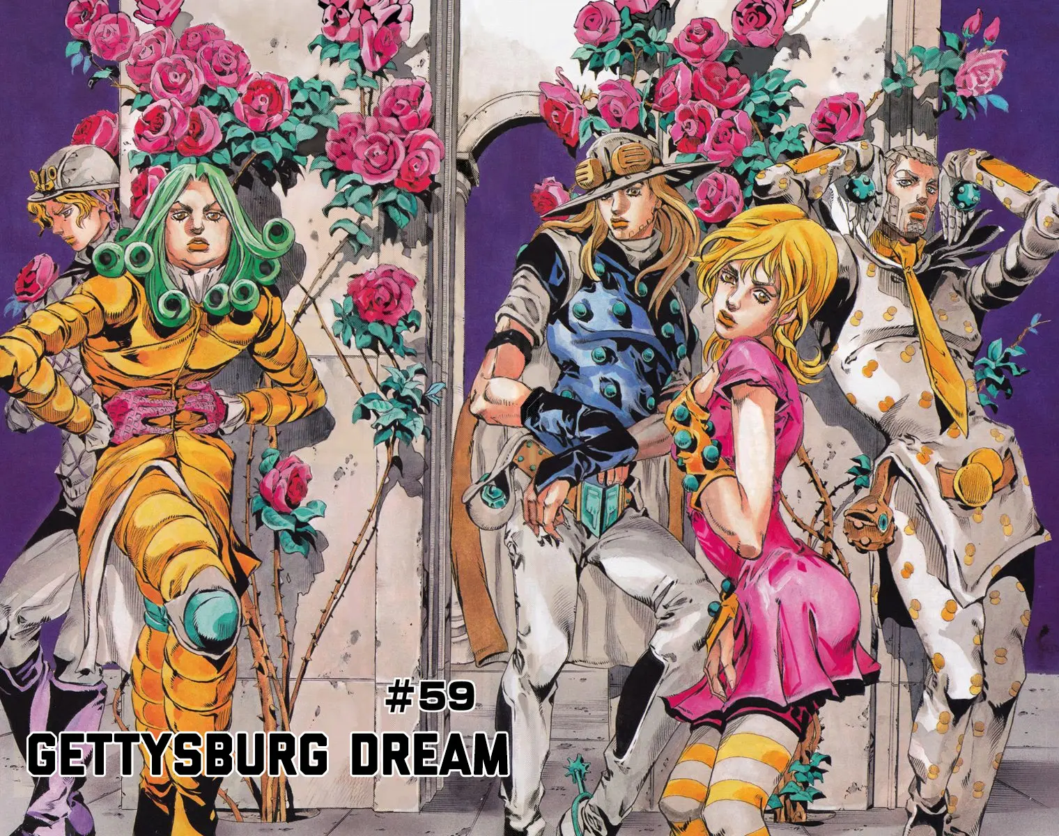 JoJo's Bizarre Adventure Steel Ball Run Colored Manga β Chapter 59 β Page 3