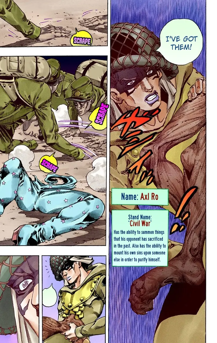 JoJo's Bizarre Adventure Steel Ball Run Colored Manga β Chapter 59 β Page 7