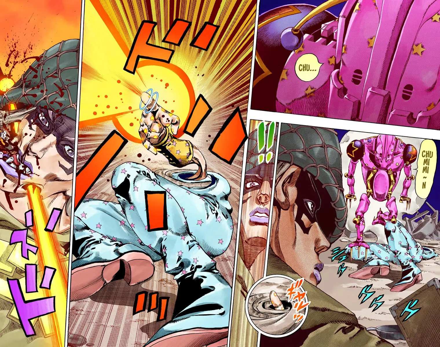 JoJo's Bizarre Adventure Steel Ball Run Colored Manga β Chapter 59 β Page 9