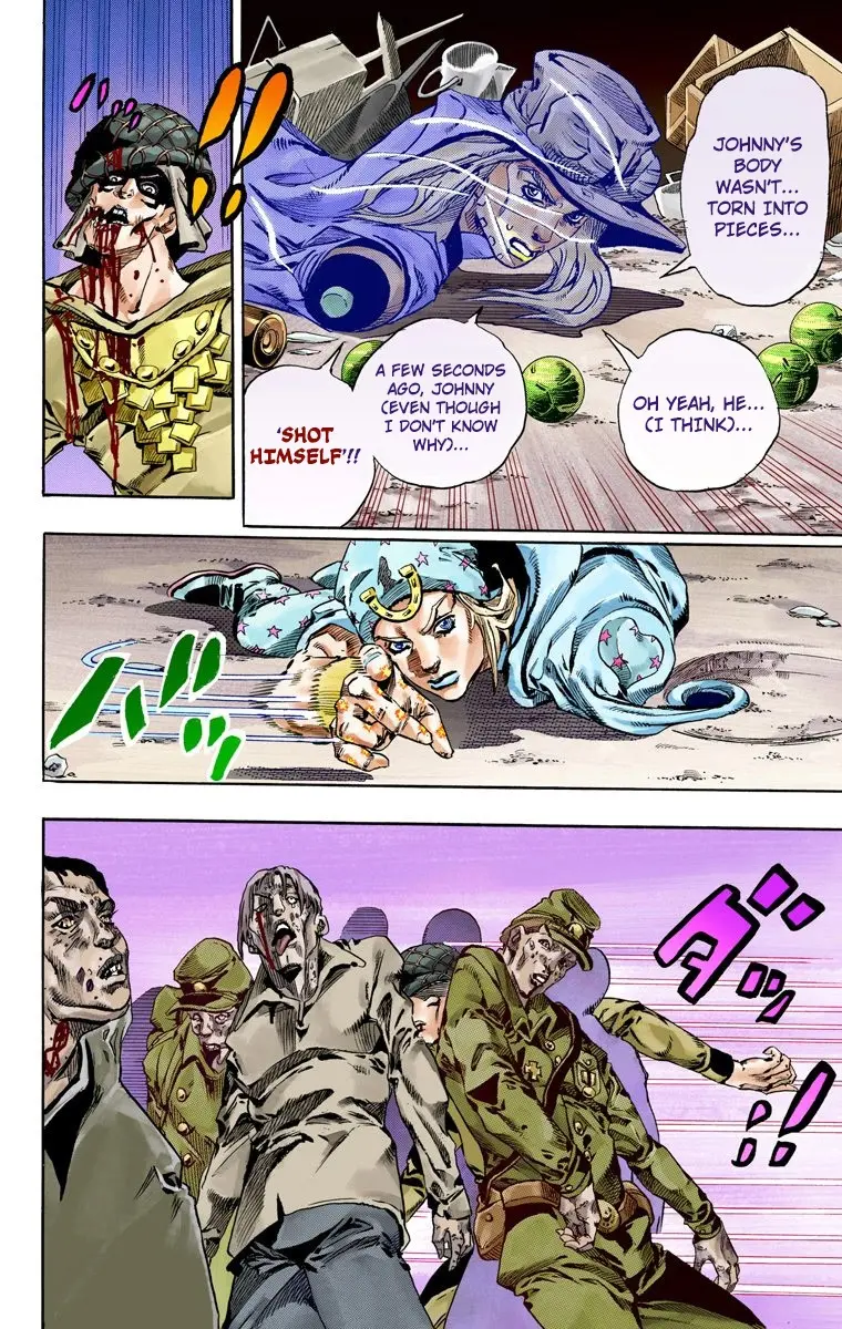 JoJo's Bizarre Adventure Steel Ball Run Colored Manga β Chapter 59 β Page 12