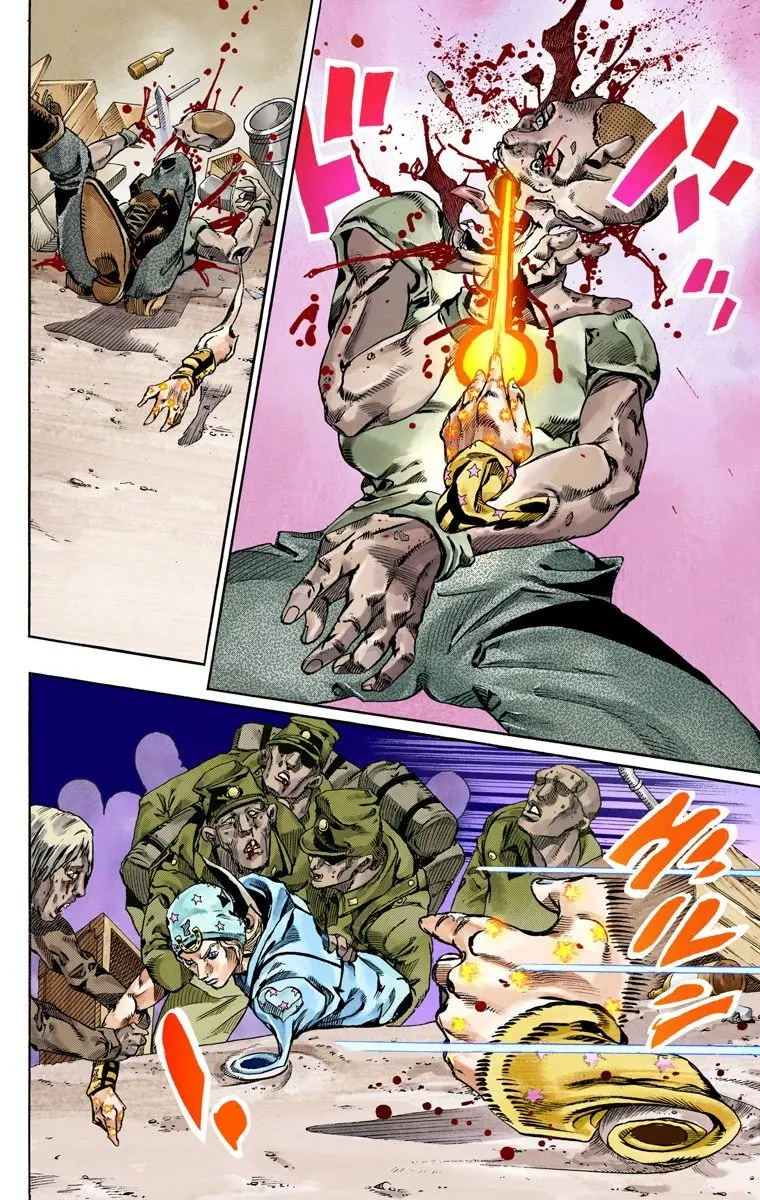 JoJo's Bizarre Adventure Steel Ball Run Colored Manga β Chapter 59 β Page 17