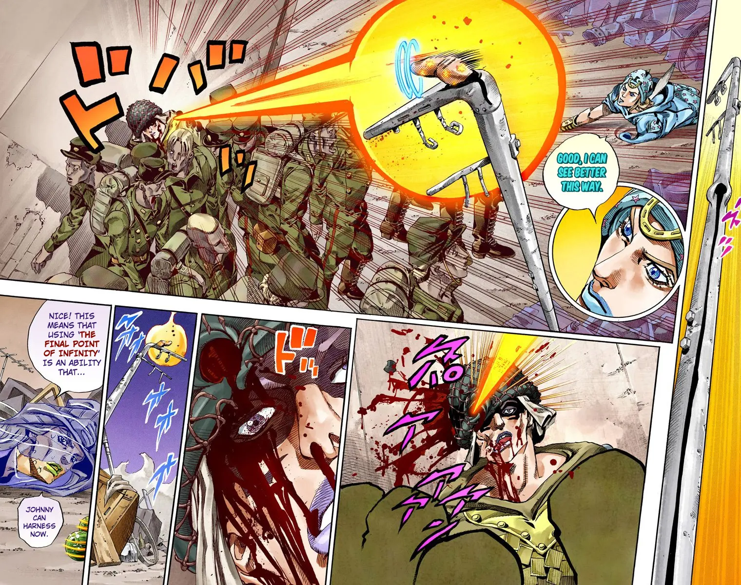 JoJo's Bizarre Adventure Steel Ball Run Colored Manga β Chapter 59 β Page 19