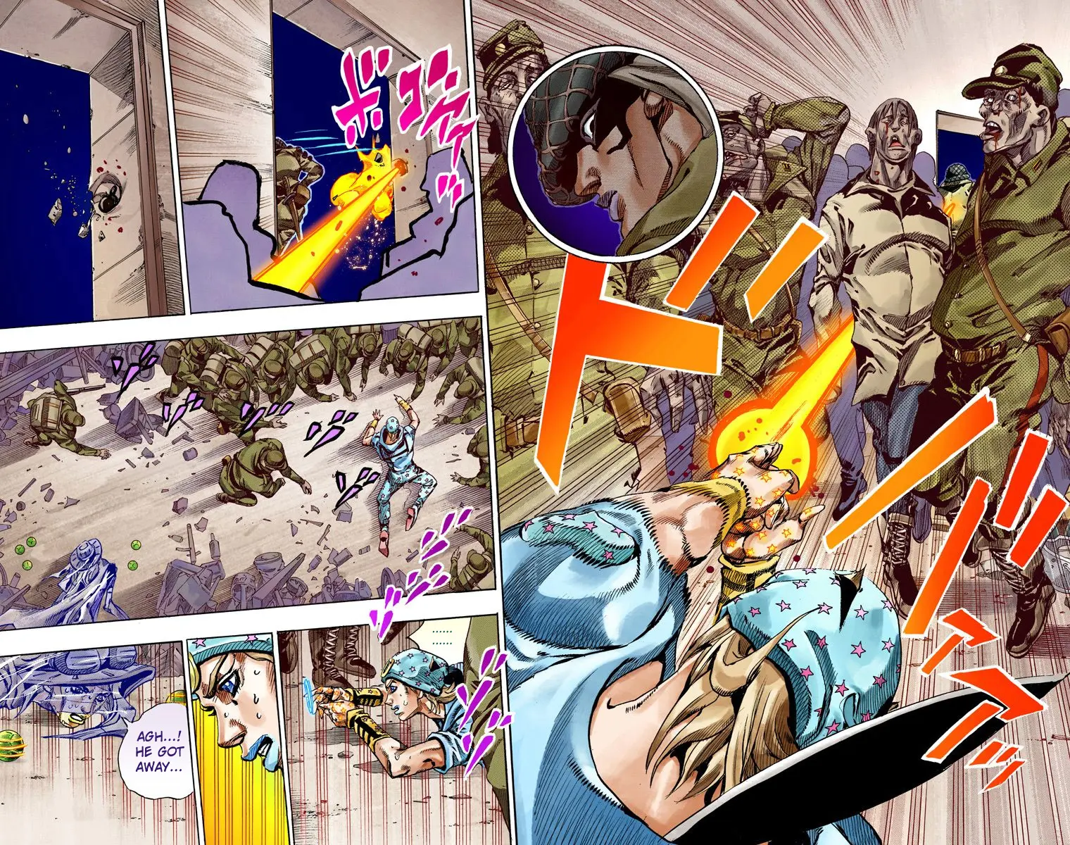 JoJo's Bizarre Adventure Steel Ball Run Colored Manga β Chapter 59 β Page 26