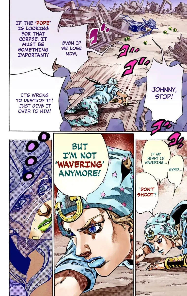 JoJo's Bizarre Adventure Steel Ball Run Colored Manga β Chapter 59 β Page 37