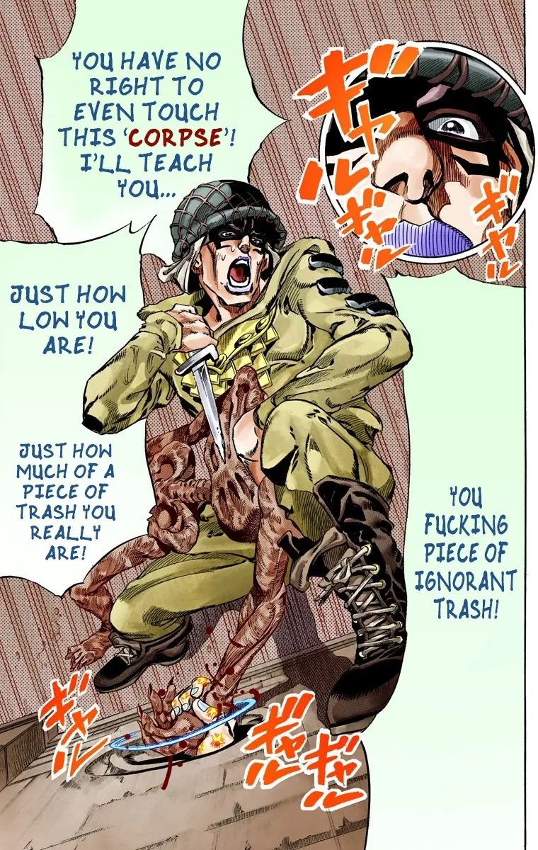 JoJo's Bizarre Adventure Steel Ball Run Colored Manga β Chapter 59 β Page 38
