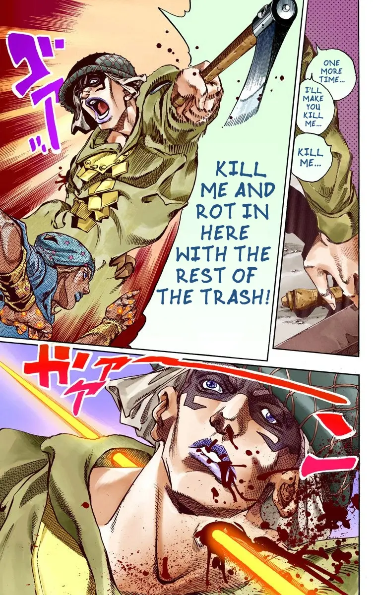 JoJo's Bizarre Adventure Steel Ball Run Colored Manga β Chapter 59 β Page 45