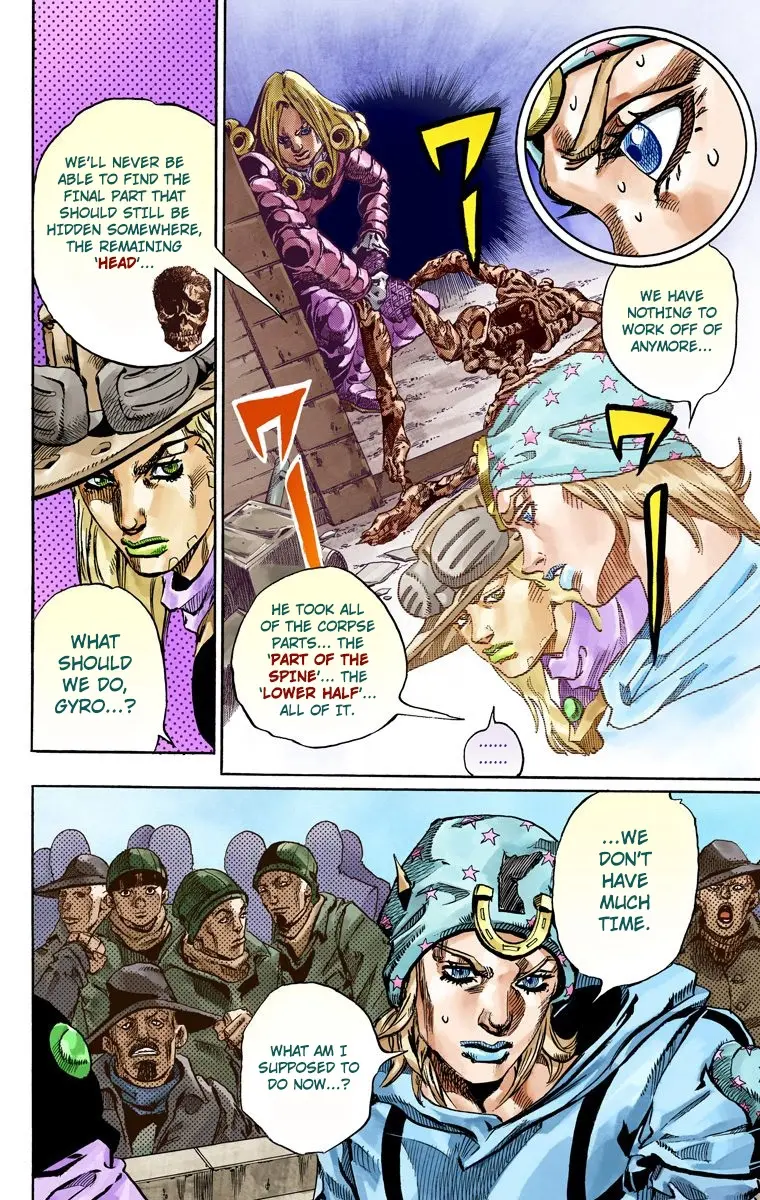 JoJo's Bizarre Adventure Steel Ball Run Colored Manga — Chapter 60 — Page 6