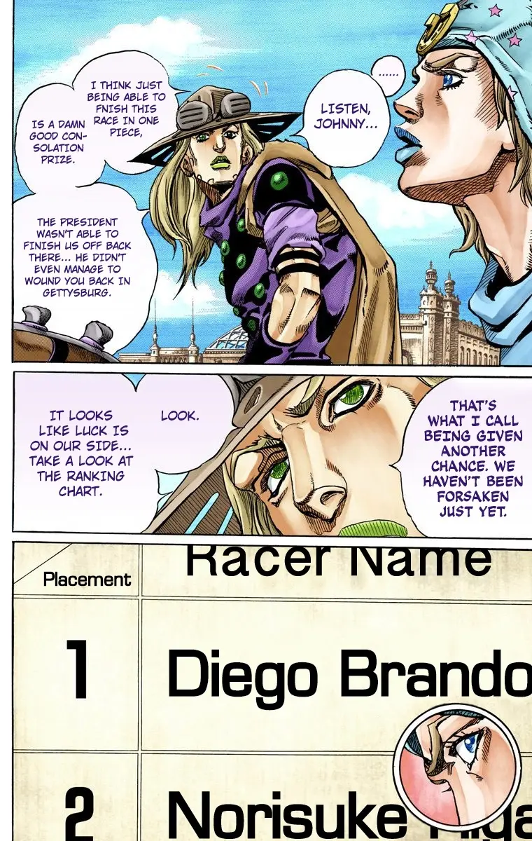 JoJo's Bizarre Adventure Steel Ball Run Colored Manga — Chapter 60 — Page 10
