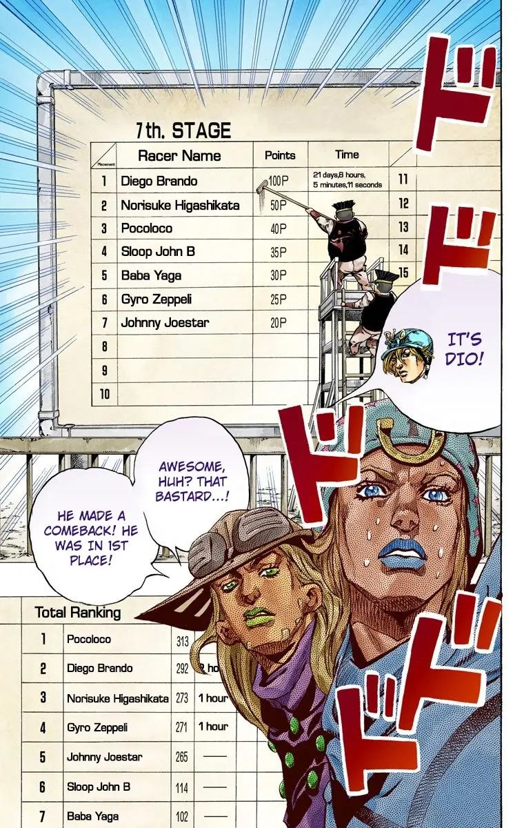 JoJo's Bizarre Adventure Steel Ball Run Colored Manga — Chapter 60 — Page 11