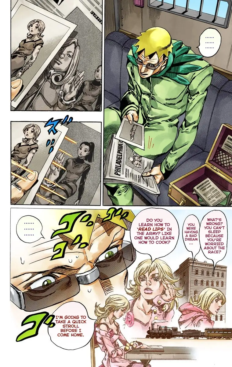 JoJo's Bizarre Adventure Steel Ball Run Colored Manga — Chapter 60 — Page 15