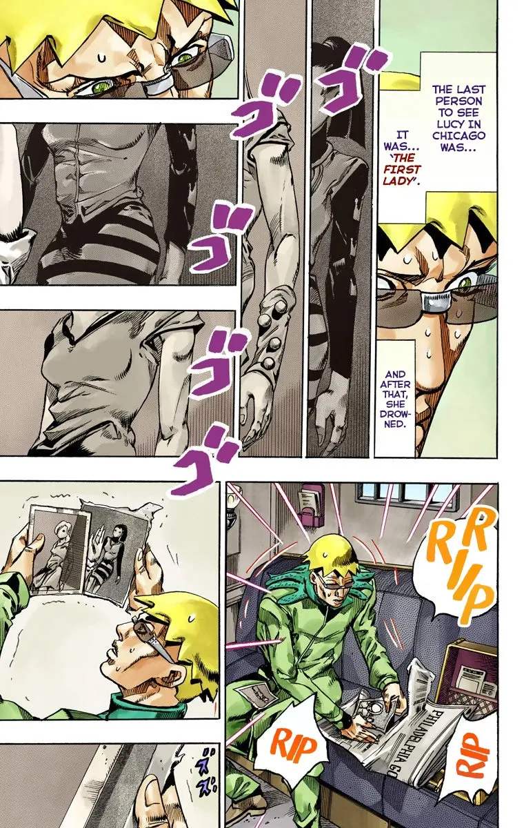 JoJo's Bizarre Adventure Steel Ball Run Colored Manga — Chapter 60 — Page 16