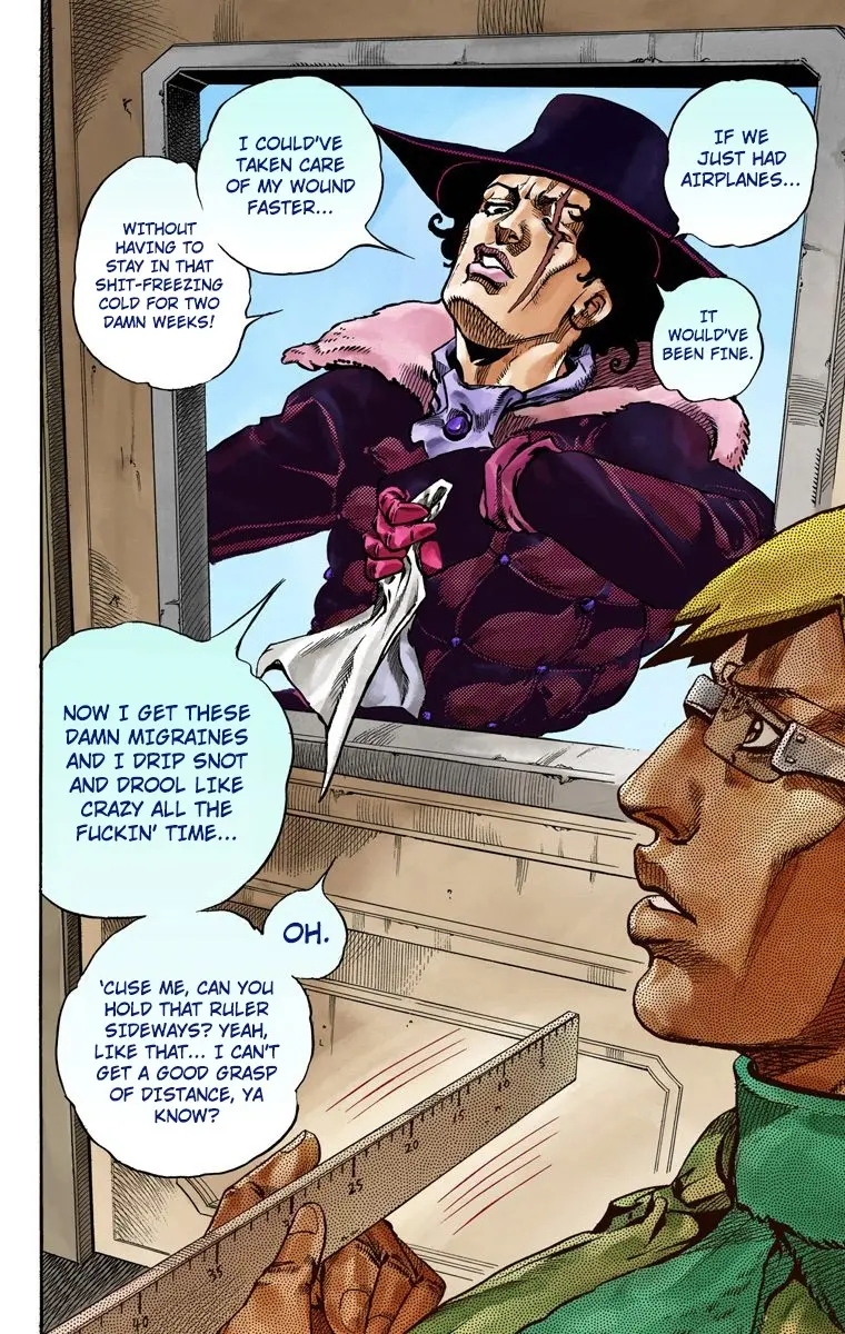 JoJo's Bizarre Adventure Steel Ball Run Colored Manga — Chapter 60 — Page 19
