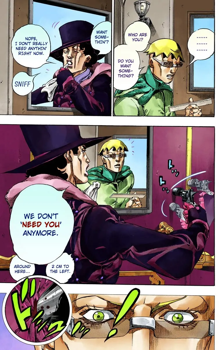 JoJo's Bizarre Adventure Steel Ball Run Colored Manga — Chapter 60 — Page 20