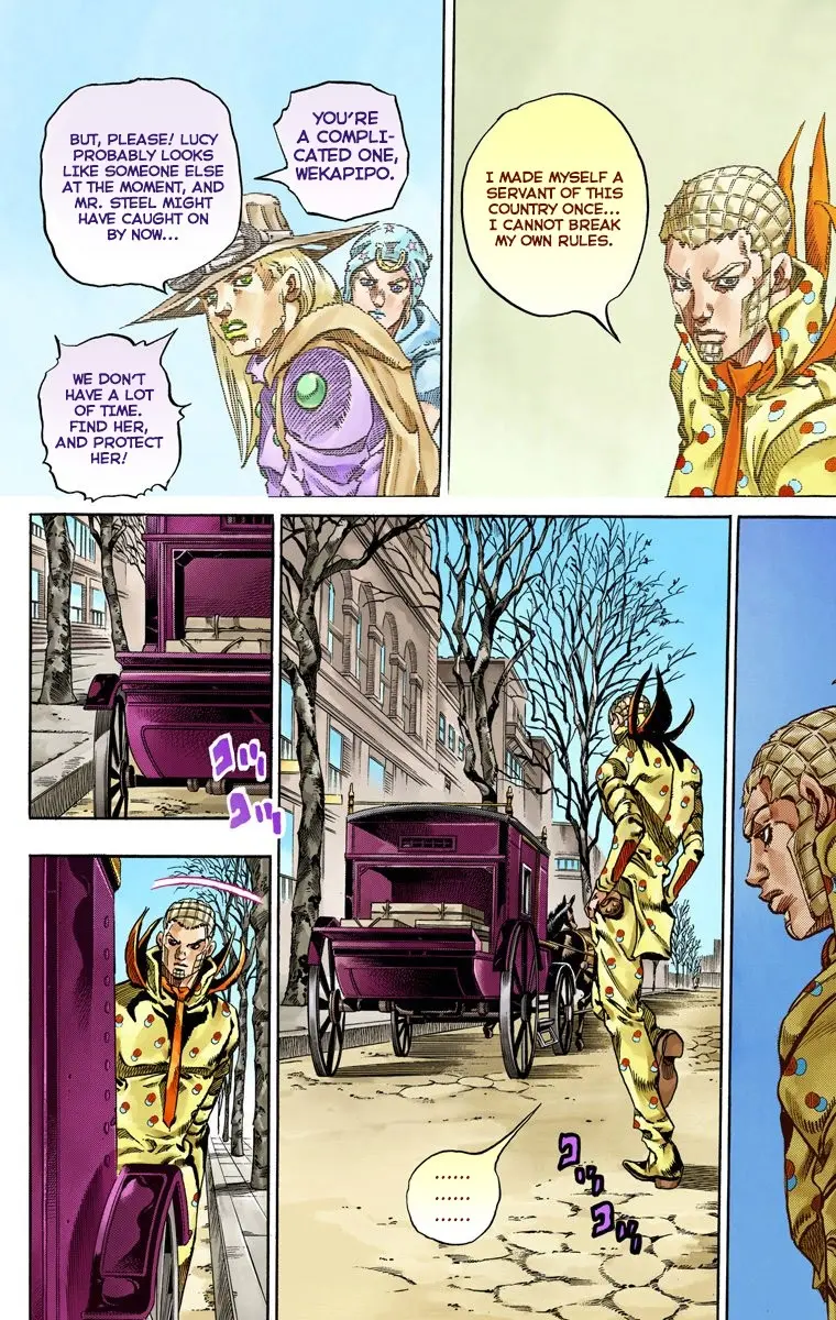 JoJo's Bizarre Adventure Steel Ball Run Colored Manga — Chapter 60 — Page 23