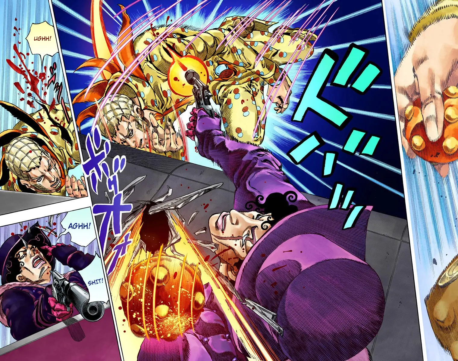 JoJo's Bizarre Adventure Steel Ball Run Colored Manga — Chapter 60 — Page 27