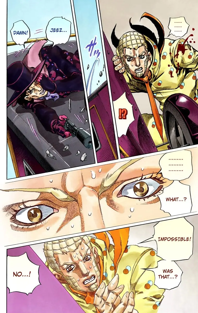 JoJo's Bizarre Adventure Steel Ball Run Colored Manga — Chapter 60 — Page 28