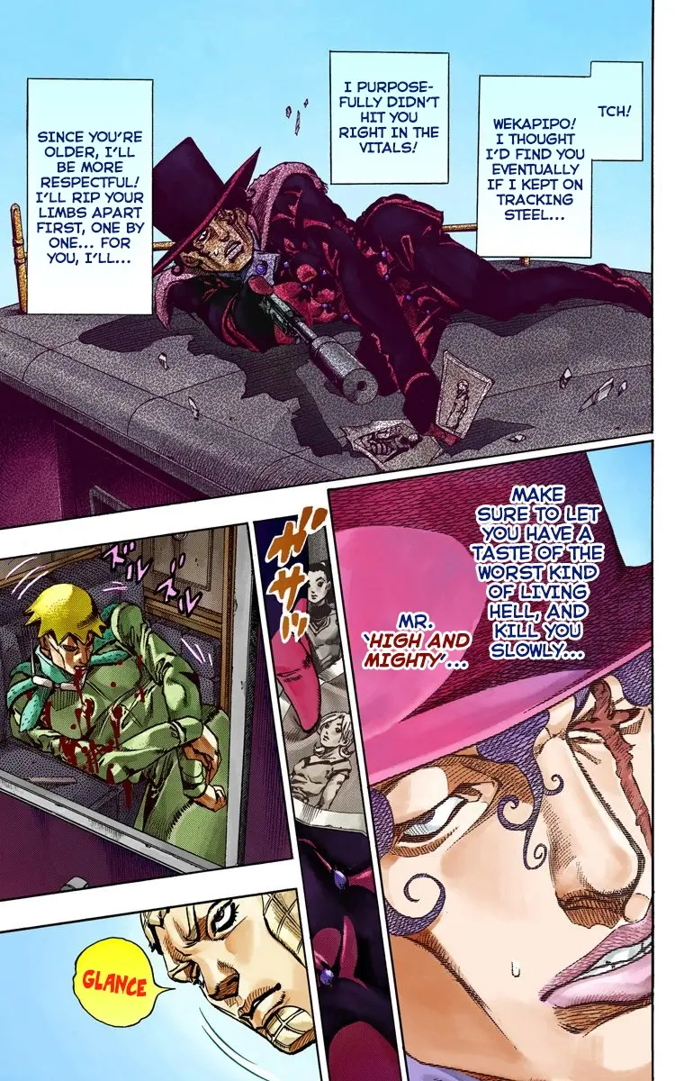 JoJo's Bizarre Adventure Steel Ball Run Colored Manga — Chapter 60 — Page 29