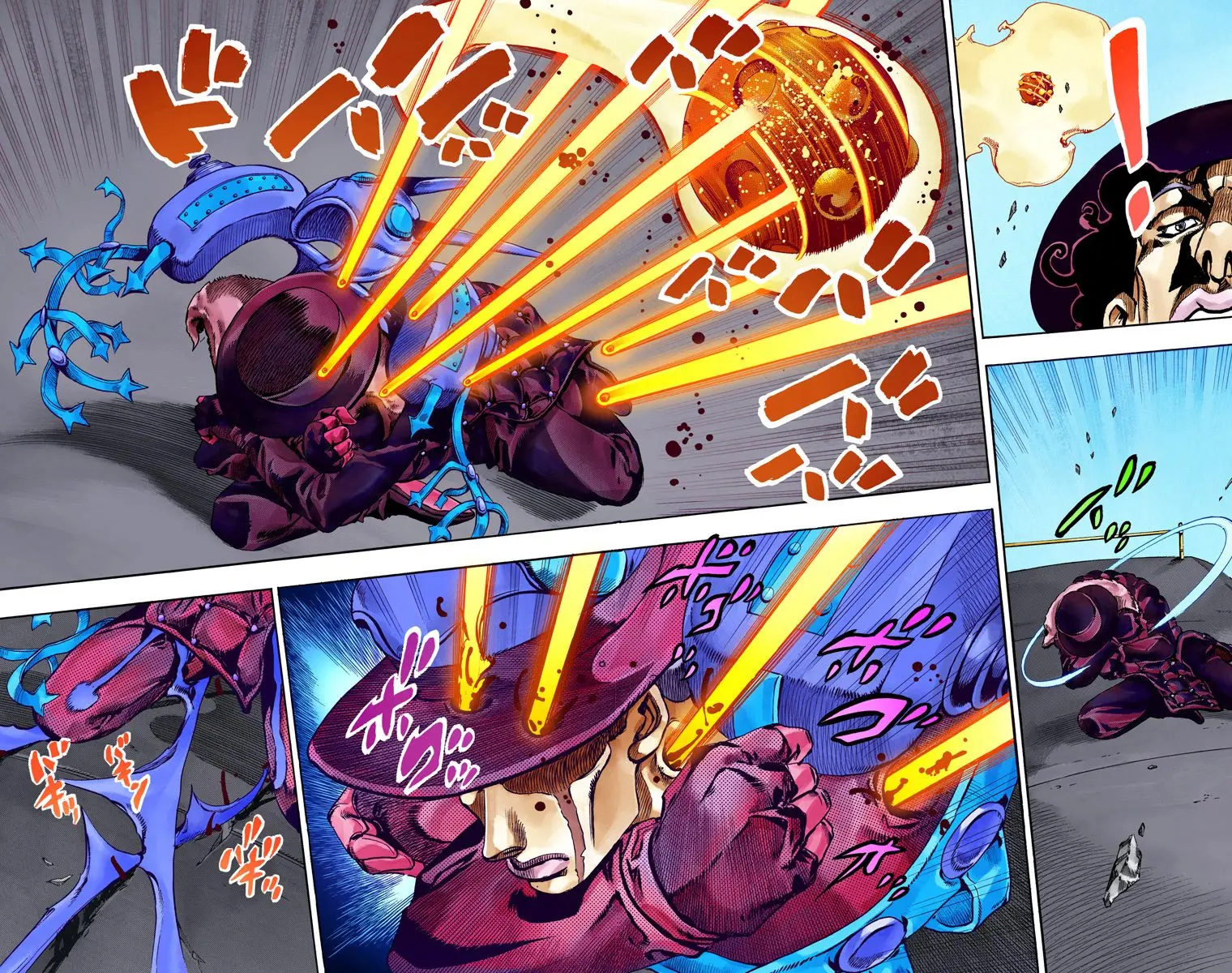 JoJo's Bizarre Adventure Steel Ball Run Colored Manga — Chapter 60 — Page 30