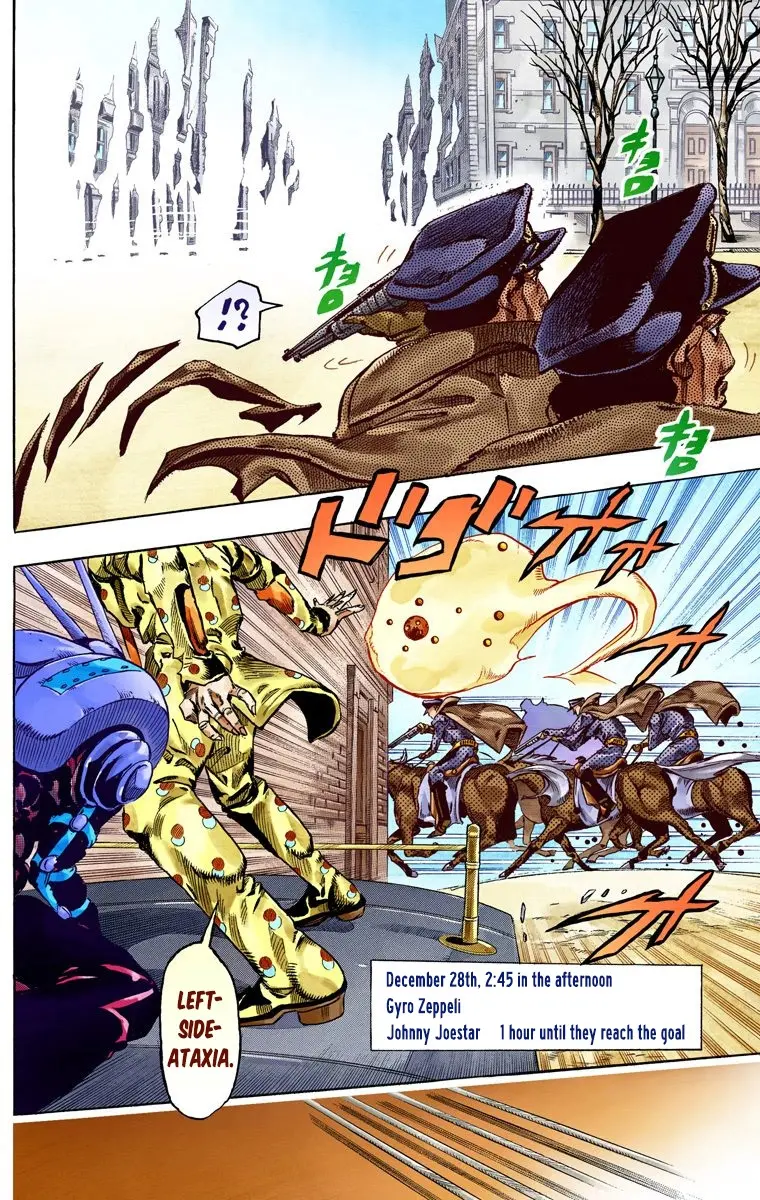 JoJo's Bizarre Adventure Steel Ball Run Colored Manga — Chapter 60 — Page 38