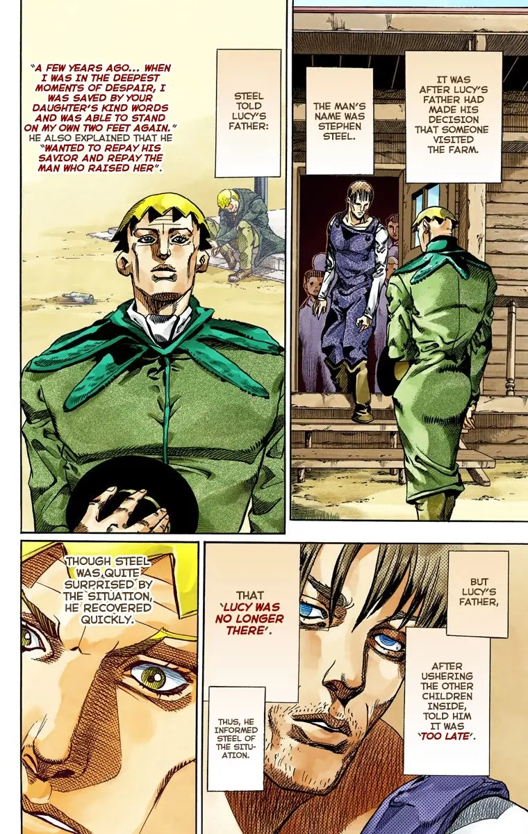 JoJo's Bizarre Adventure Steel Ball Run Colored Manga β Chapter 61 β Page 5