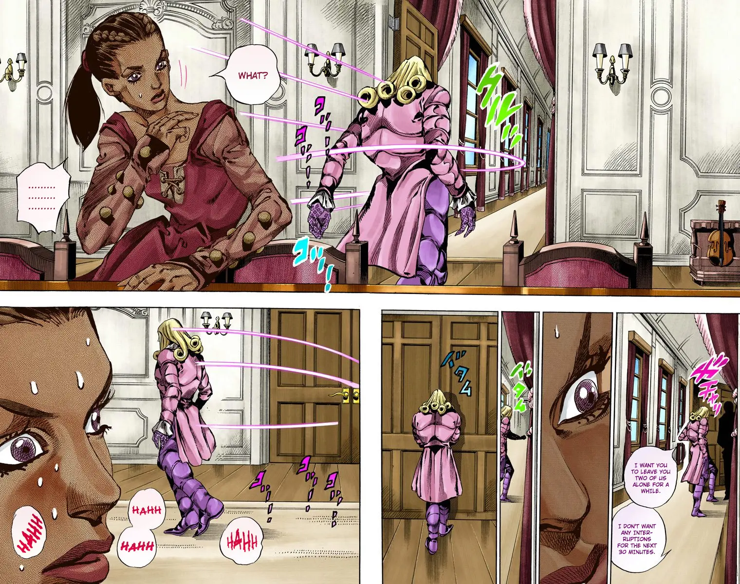 JoJo's Bizarre Adventure Steel Ball Run Colored Manga β Chapter 61 β Page 29