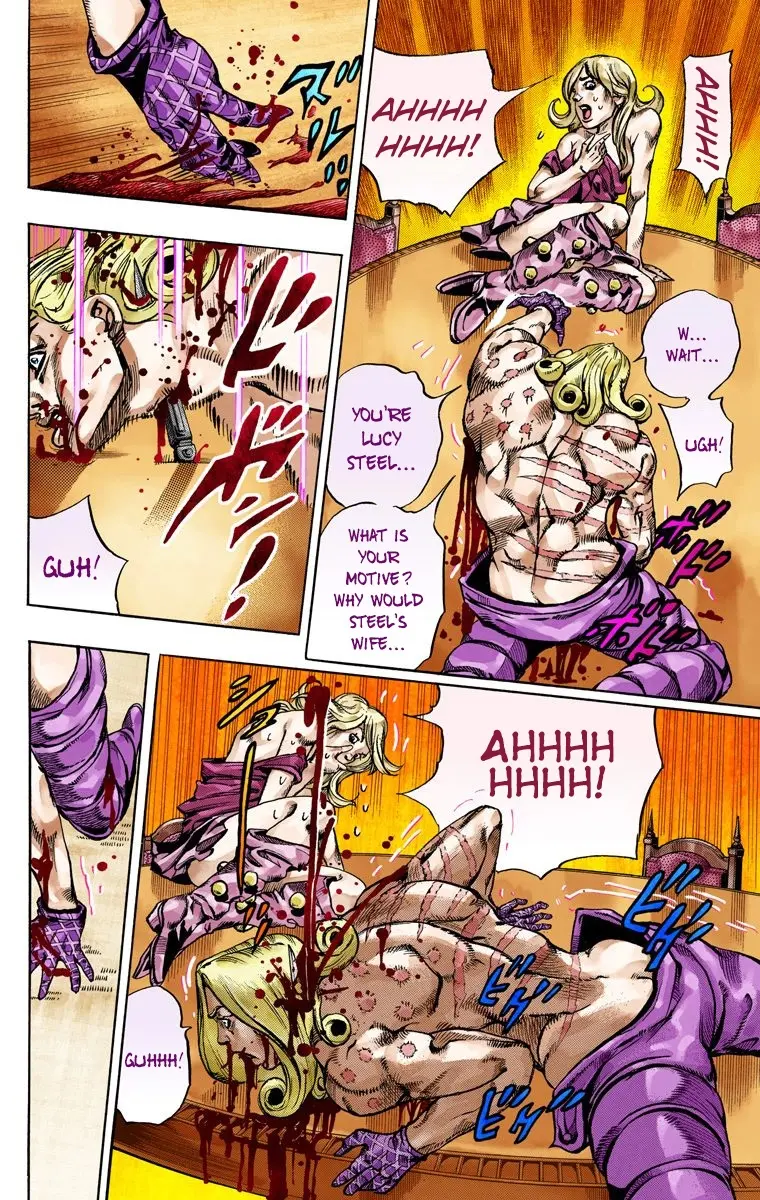 JoJo's Bizarre Adventure Steel Ball Run Colored Manga β Chapter 61 β Page 44