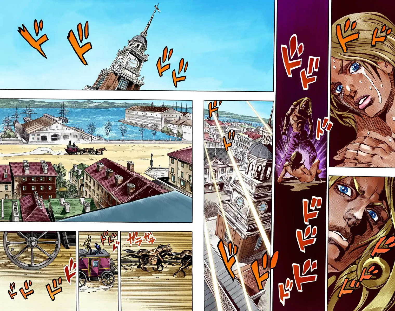 JoJo's Bizarre Adventure Steel Ball Run Colored Manga β Chapter 62 β Page 31
