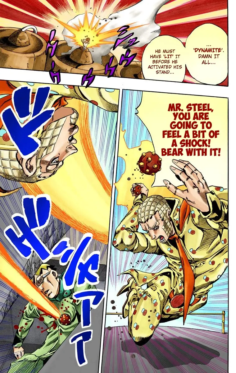 JoJo's Bizarre Adventure Steel Ball Run Colored Manga β Chapter 62 β Page 37