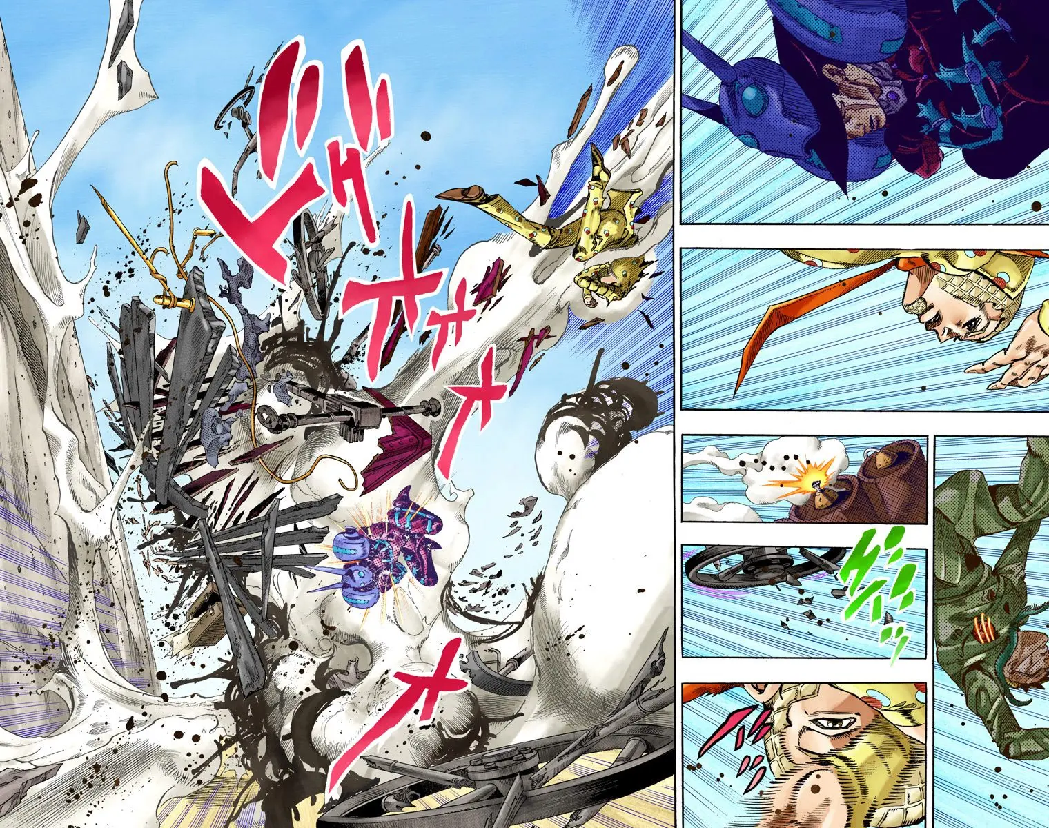JoJo's Bizarre Adventure Steel Ball Run Colored Manga β Chapter 62 β Page 39