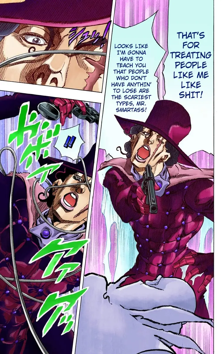 JoJo's Bizarre Adventure Steel Ball Run Colored Manga β Chapter 62 β Page 44