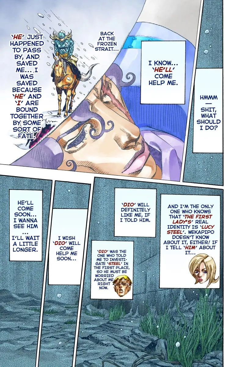 JoJo's Bizarre Adventure Steel Ball Run Colored Manga β Chapter 62 β Page 50