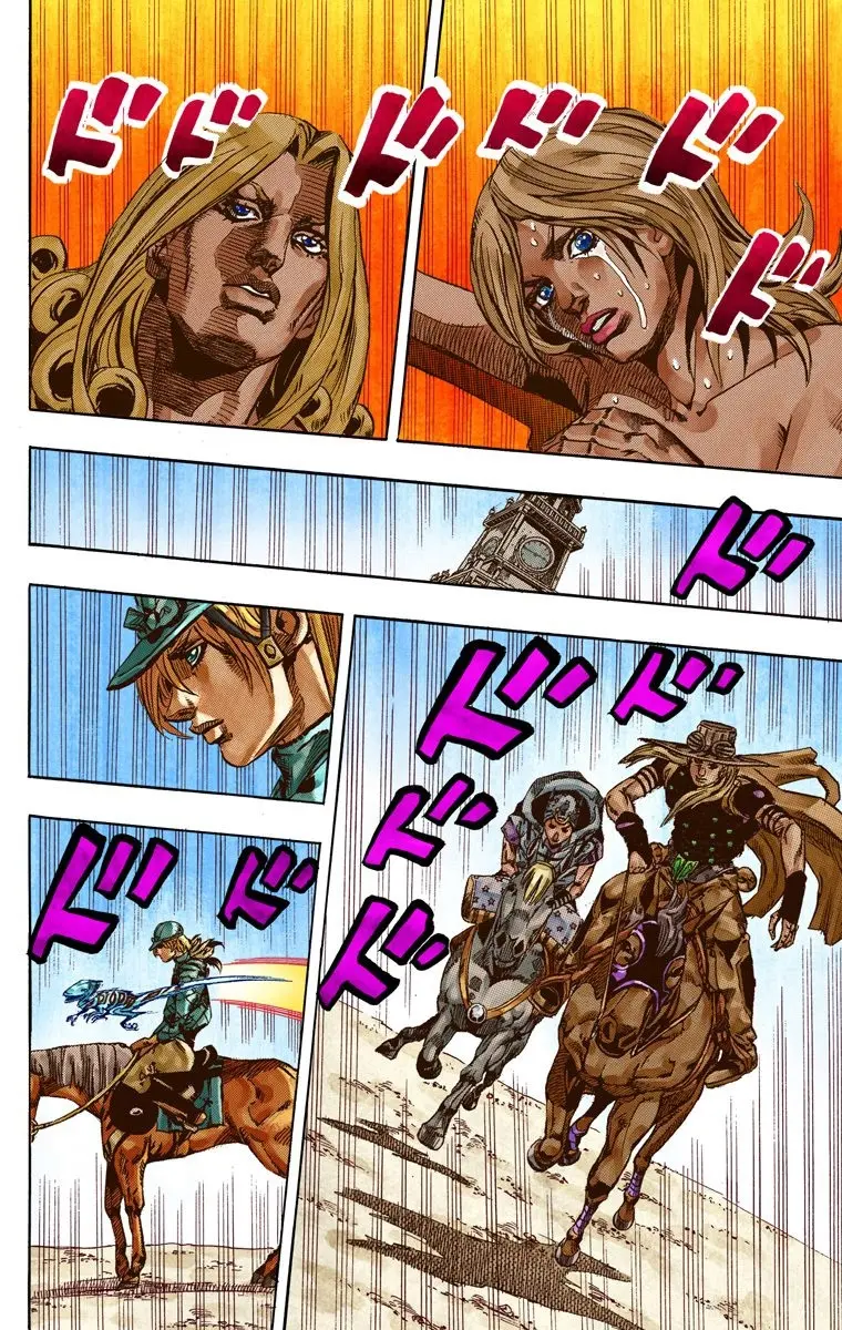 JoJo's Bizarre Adventure Steel Ball Run Colored Manga β Chapter 62 β Page 51