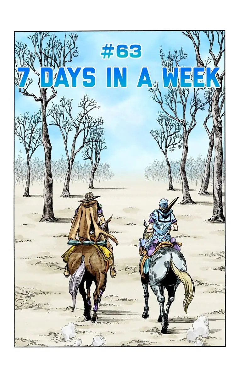JoJo's Bizarre Adventure Steel Ball Run Colored Manga — Chapter 63 — Page 2