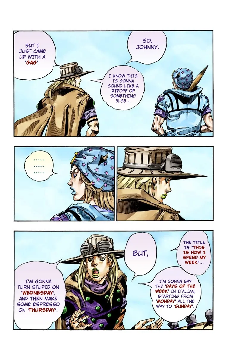 JoJo's Bizarre Adventure Steel Ball Run Colored Manga — Chapter 63 — Page 3