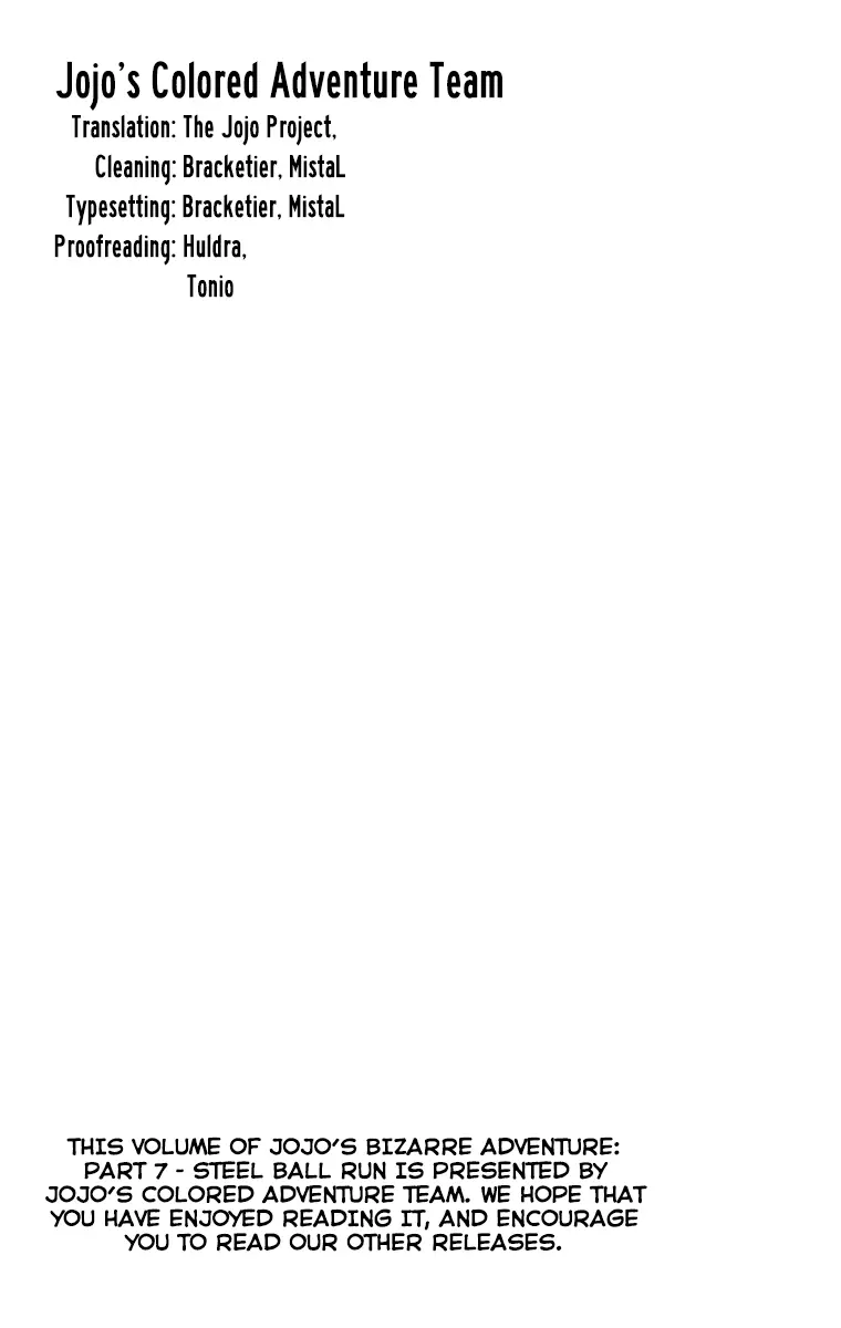 JoJo's Bizarre Adventure Steel Ball Run Colored Manga — Chapter 63 — Page 8