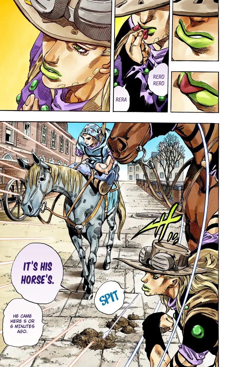 JoJo's Bizarre Adventure Steel Ball Run Colored Manga — Chapter 64 — Page 7