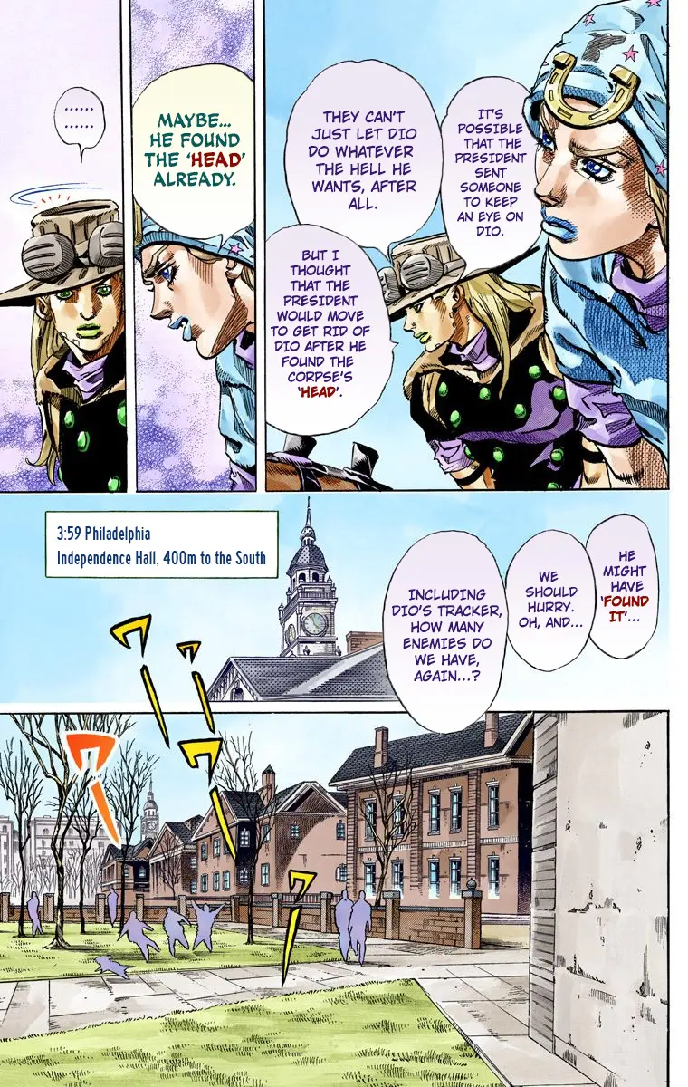 JoJo's Bizarre Adventure Steel Ball Run Colored Manga — Chapter 64 — Page 10