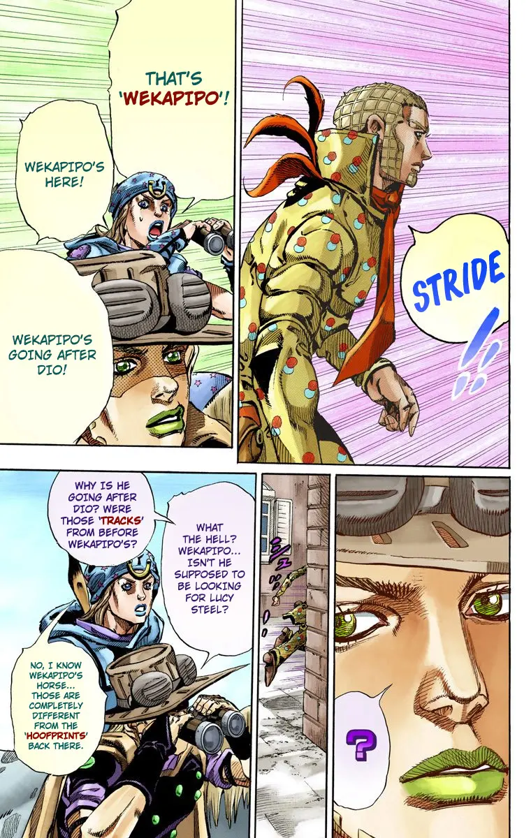 JoJo's Bizarre Adventure Steel Ball Run Colored Manga — Chapter 64 — Page 13