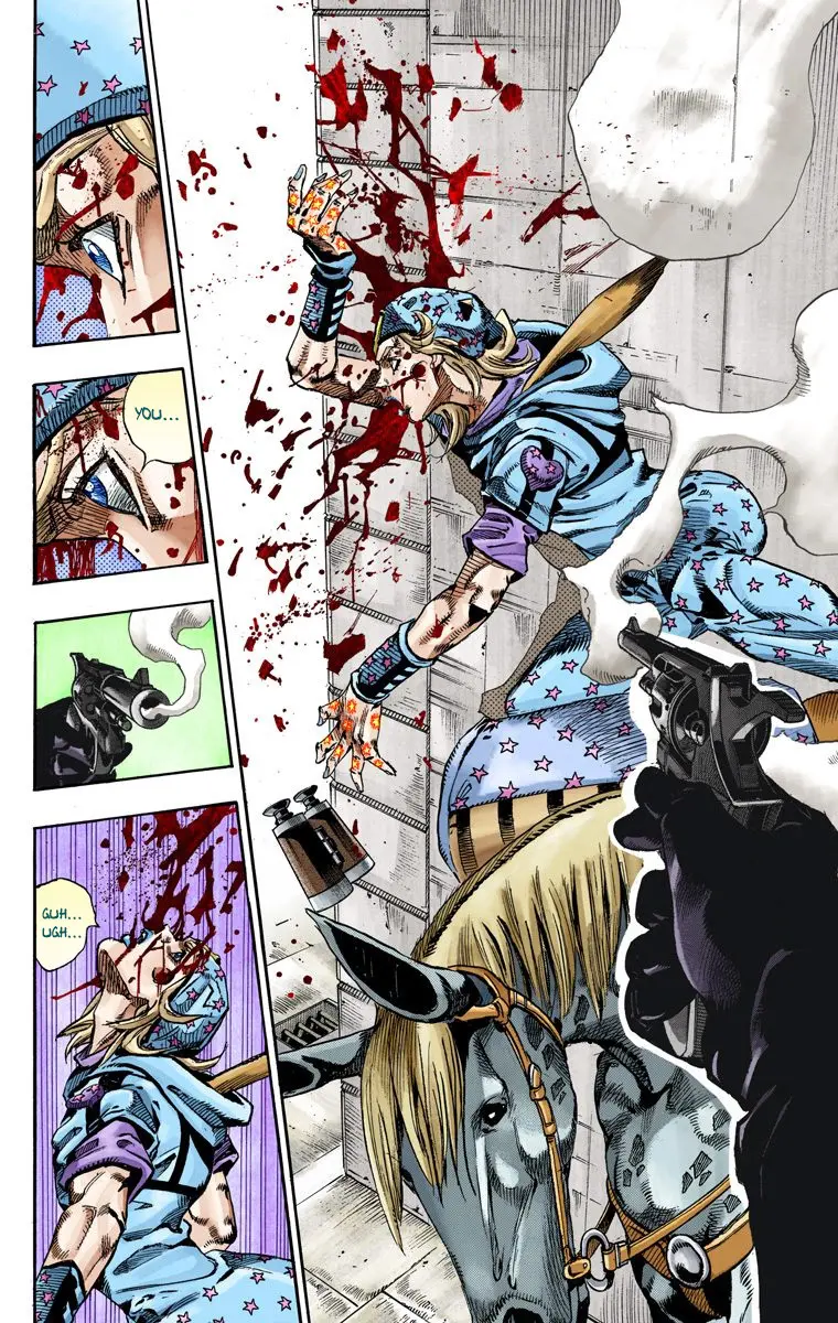 JoJo's Bizarre Adventure Steel Ball Run Colored Manga — Chapter 64 — Page 26