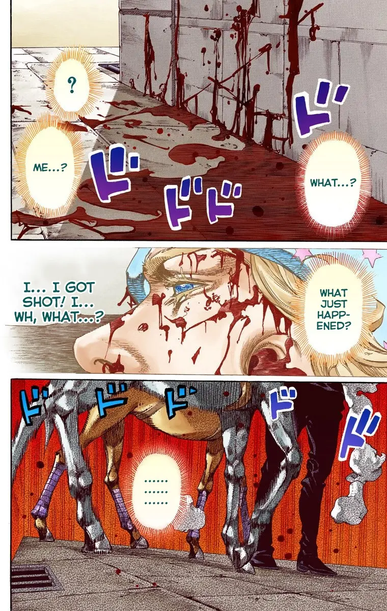 JoJo's Bizarre Adventure Steel Ball Run Colored Manga β Chapter 65 β Page 3