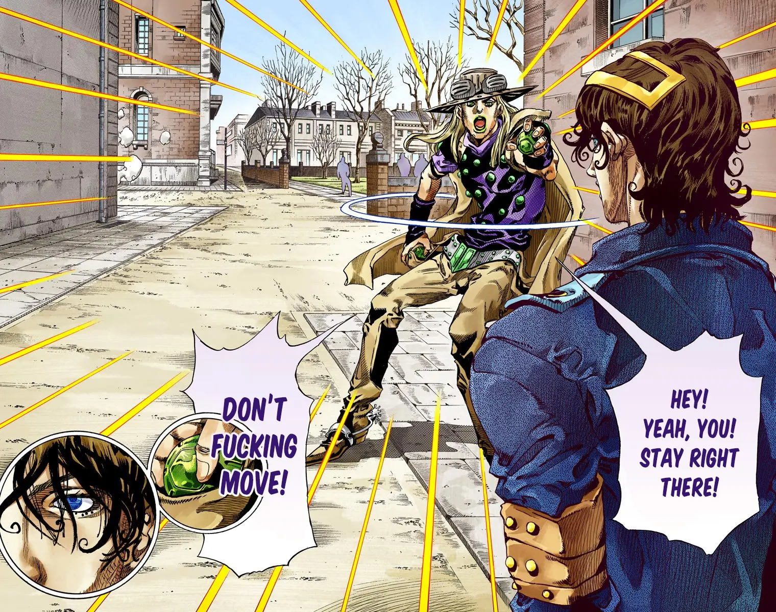 JoJo's Bizarre Adventure Steel Ball Run Colored Manga β Chapter 65 β Page 5